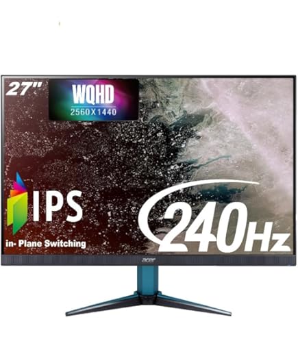 Acer Nitro VG252Q Z 24.5-Inch FHD IPS Gaming Monitor with